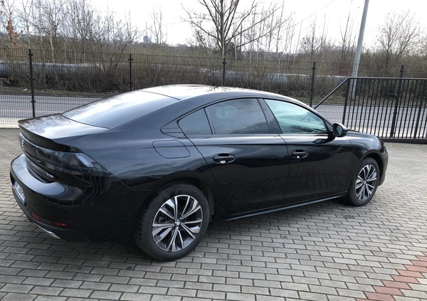 Peugeot 508 cena 99900 przebieg: 82808, rok produkcji 2021 z Myślibórz małe 56